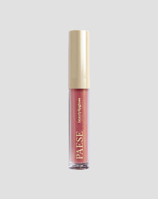 Błyszczyk z drobinkami optycznie zwiększający usta, lustrzany efekt 03 glossy Lipgloss Paese - 1