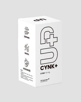 Up Cynk plus zawierający 15mg cynku w jednej kapsułce Up Health Pharma 100 kapsułek - 1