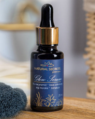 Serum do twarzy z niacynamidem 8% odpowiednie do cery trądzikowej Natural Secrets - 2