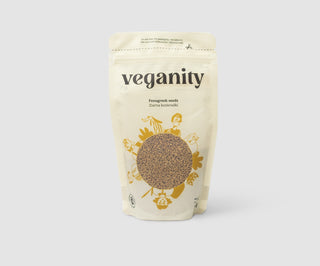 Kozieradka ziarna Fenugreek seed 100% z wysoką zawartością białka Veganity 200 g - 1