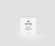 Szare popielate soczewki kontaktowe kolorowe zerówki miesięczne grey moons no. 1 Ovio