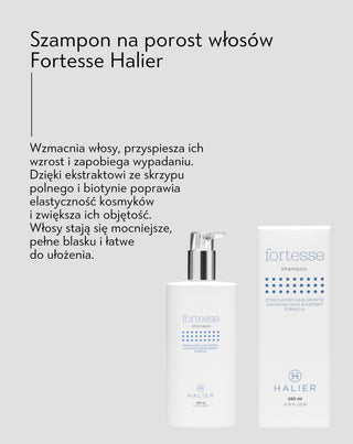 Šampón na rast vlasov pre ženy so slabými a vypadávajúcimi vlasmi Fortesse 250 ml Hallier - 3