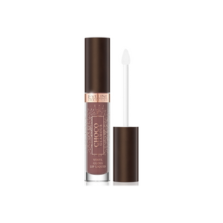 Pomadka w płynie z efektem glossy lips 02 Deep Cherry Chocolate Choco Glamour Eveline - 1