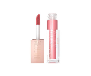 Błyszczyk do ust z kwasem hialuronowym i witaminą E Lifter Gloss 004 Silk Maybelline - 2