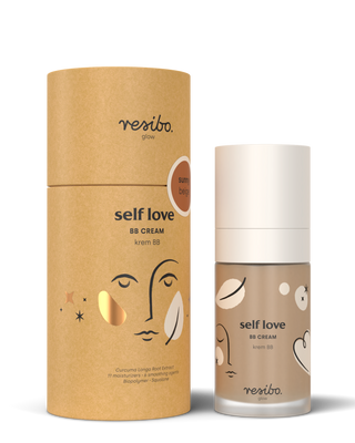 Naturalny i ekologiczny krem BB Self Love do twarzy w odcieniu Sunny Beige 30 ml Resibo - 2