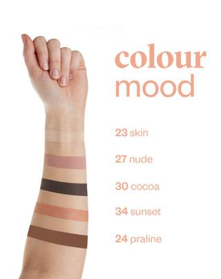 Satynowy cień do powiek Colour mood w odcieniu chłodnego brązu 31 Pearly Coffee Paese - 6