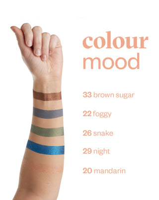 Matowy cień do powiek Colour mood w kolorze mlecznej czekolady 24 Praline Paese - 5