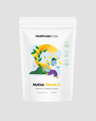 Wegańska witamina C w żelkach dla dzieci MyKids Vitamin C Health Labs Care 60 szt. - 1