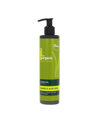 Hydratačný sprchový gél s mangom a aloe vera pre všetky typy pokožky Be Organic - 1