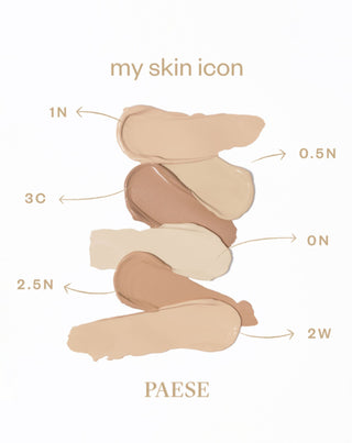 Podkład do twarzy matujący 3C almond My Skin Icon Paese - 3