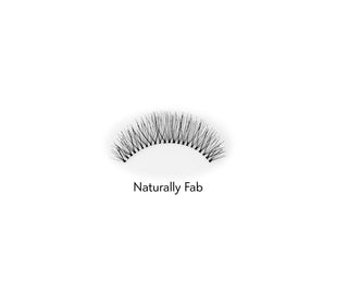 Sztuczne rzęsy 2d do wielokrotnego stosowania odporne na odkształcenia Naturally Fab Bamm!Lashes - 4