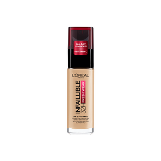 Długotrwały podkład z SPF 25 Infaillible Fresh Wear 100 Linen L'Oreal Paris - 1