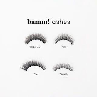 Magnetyczne sztuczne rzęsy  wielokrotnego użytku Magnetic Baby Doll Eye Bamm!Lashes - 5