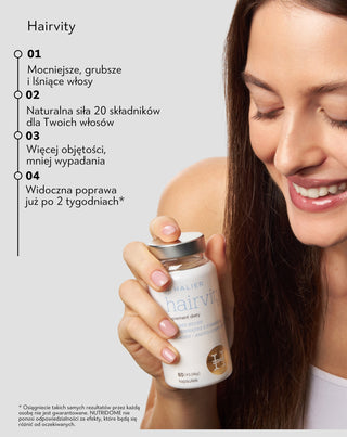 Tablety na vypadávanie a rast vlasov pre ženy Hairvity Halier 120 kapsúl - 3