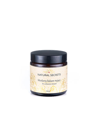 Balsam micelarny do demakijażu z masłem mango odpowiedni do cery wrażliwej Natural Secrets - 1