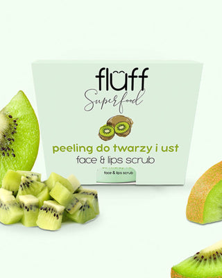 Delikatny peeling do twarzy i ust z sacharozą i olejem jojoba wygładzający Fluff - 2