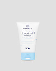 Vyhladzujúci peeling na ruky s brusnicovými semienkami touch orphica